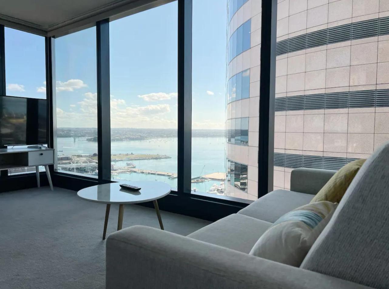 Top Floor Harbour View And Skytower View Apartment In Cbd Auckland Extérieur photo