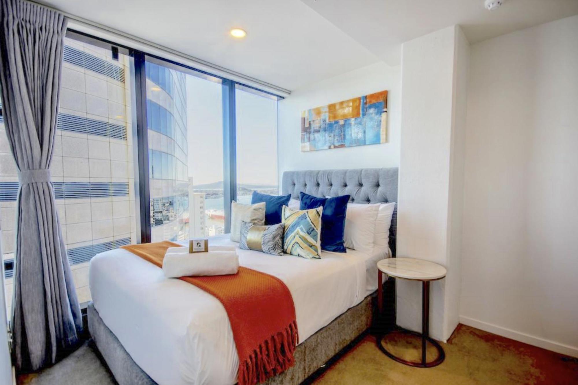 Top Floor Harbour View And Skytower View Apartment In Cbd Auckland Extérieur photo